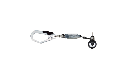 WP-150BFF （メーカー欠品中要納期確認）胴ベルト用巻取式ランヤード  ジェフコム 4937897060441